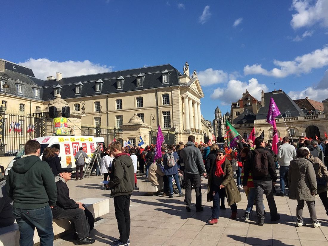 Une manifestation doit avoir lieu ce mardi après-midi place de la Libération, à Dijon  